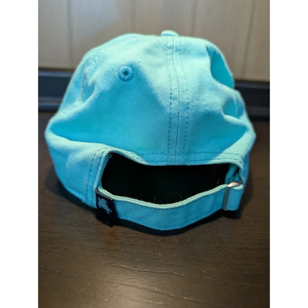 Simply Southern Slideback Hat Greenish-Blue OSFM Adjustable 6 Panel‎ Cotton